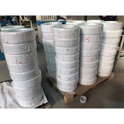 China Used For Making Disposable Masks/Surgical Masks/Medical Face Masks China Factory Bridge Bar Nose Strip Plastic PVC Single Or Double Core Wire for sale