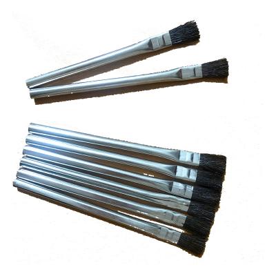 China Tinplate Handle Multipurpose Horsehair Brush Acid Cleaning Brush for sale