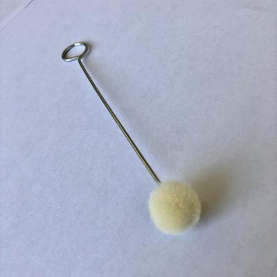 China China Supplier Professional Wool Ball Cleaning Daubers Broom With Long Wire Handle for sale