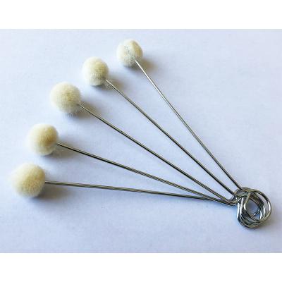 China Cleanging Makers Wool Dauber Industrial Paint Remover Applicator Brass Main Tools For DIY Leather Craft for sale