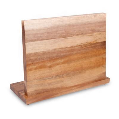 China Disposable Wooden Universal Wooden Knife Block Knife Holder Magnetic Knife Holder for sale