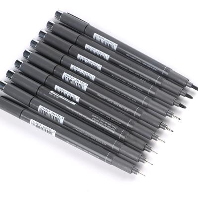 China Body: pp tip: new type professional markers dye metal+nylon liner Pen School Marker For Artist illustrating drawing for sale