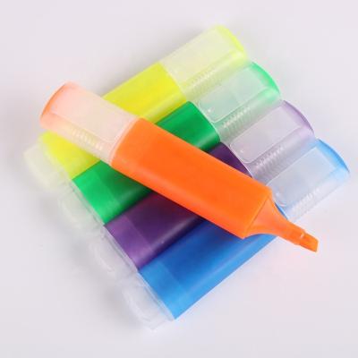 China office & School Markers Pen High Quality Fluorescent Hot Sale Multicolor Fluorescent Highlighter Pen for sale