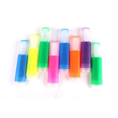 China office & Wholesale Highlighter Bar Pen Marker Custom Logo School Markers Rainbow Highlighters for sale