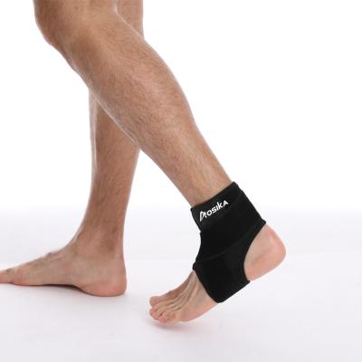 China Hot Selling Basketball Bandage Ankle Brace Adjustable Compression Protection Elastic Ankle Support Straps for sale