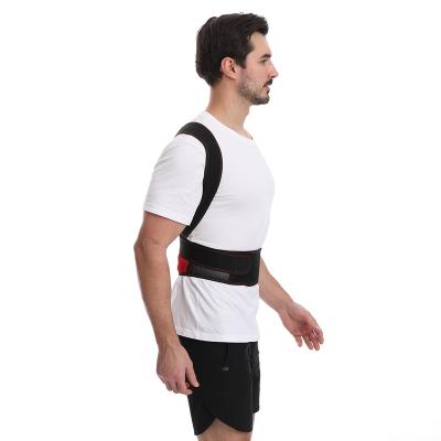 China Hot Sale Posture Corrector Adjustable Belt Shoulder Back Brace Support Neoprene Breathable for sale