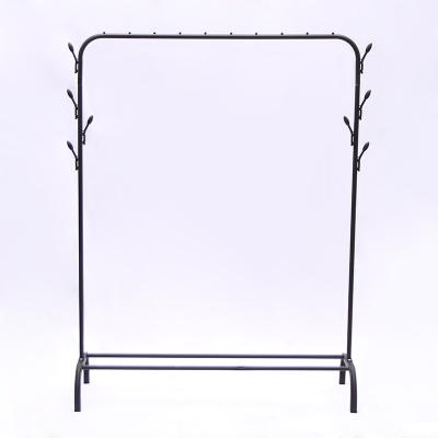 China Professional Supplier Modern Convertible Metal Coat Rack With Shoe Rack Display for sale