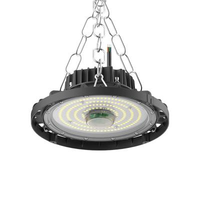 China Garage 150LM/W LED Industrial UFO highbay led high bay light, lowest price 100W 150W 200w UFO high bay led light for sale