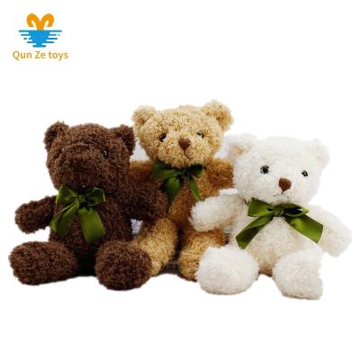 China High Quality Eco-friendly Cute And Kawaii Plush Toys With Bow Tie Classic 3 Super Soft Pack Teddy Bear Plush Toy for sale