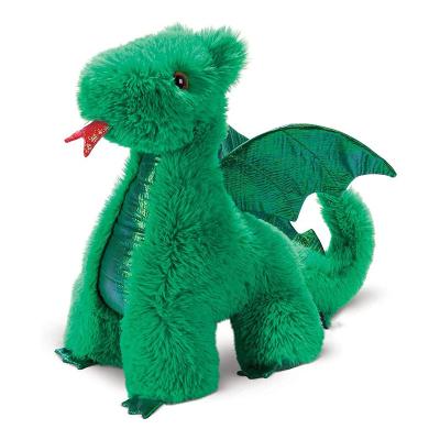 China Eco-friendly Green Dinosaurs With Wings Soft Animal Plush Toy Squishmallow Pillow Stuffed Dinosaur Pillow for sale