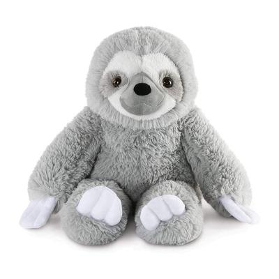 China Soft Cut and Cartoon Sloth Plush Eco-Friendly Toys Stuffed Sloth Pillow Filled with Fabric and Baby Friendly Plush Safe Toys for sale