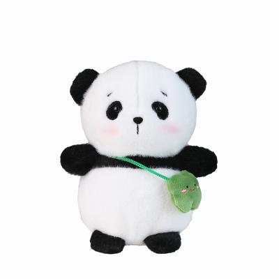 China Eco-Friendly Ready To Ship Cartoon Soft Plush Toy Baby - Doll Panda Doll Plush Toys for sale