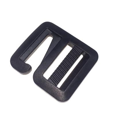 China Eco-Friendly Buckle Tri Glide Adjustable Webbing POM Plastic Belt Buckle For Strap Webbing for sale