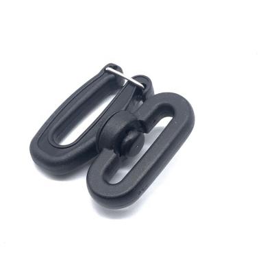 China snap hook plastic buckle POM material display hook nickel free plastic lanyard good quality for bag parts for sale