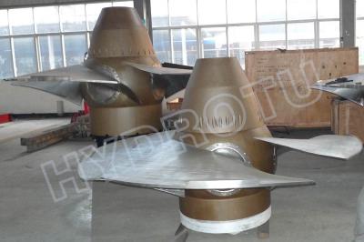 China Low Water Head Kaplan Hydro Turbine Generator With Stainless Steel Runner Blades for sale