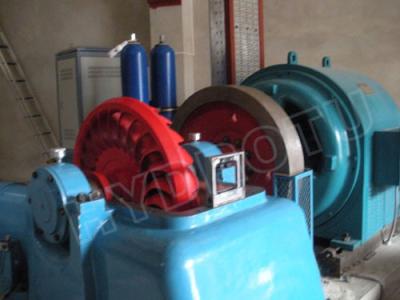 China Small Horizontal Shaft Impulse water Turbine/Turgo Hydro Turbine with one / Two Nozzles for sale