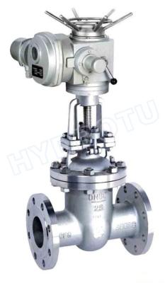 China DN50 - 1600 mm Electric / Manual Flanged Gate Valve /Sluice Valve For Hydropower Project for sale