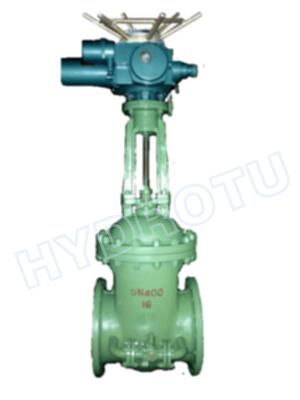 China DN500mm Flanged Gate Valve With Manual / Electric Control Valve for sale