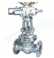 China Manual / Electric Flanged Gate Valve 0.25-6.4Mpa for Hydropower Equipment for sale