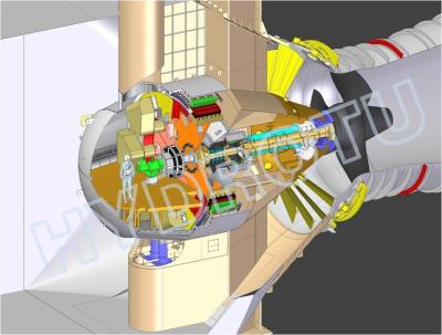 China 0.1MW-10MW Bulb Hydro Turbine / Water Turbine with Large Discharge and low water head for sale