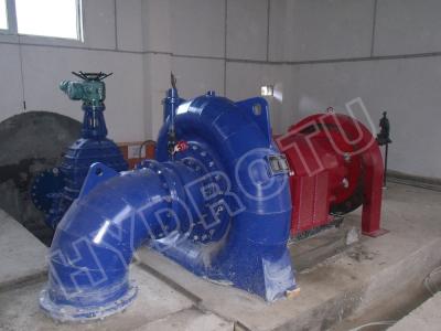 China 200KW Small Horizontal Shaft Francis Hydro Turbine , Francis Water Turbine Generator for sale