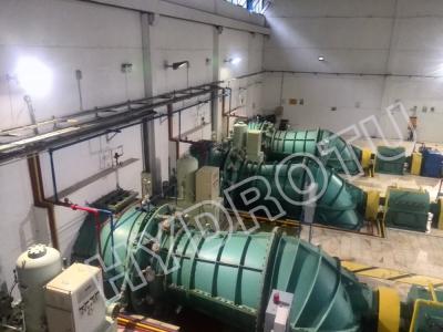 China Gerador de turbina hidráulica horizontal de tipo S com lâminas de correria de aço inoxidável à venda