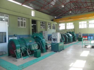 China Small Horizontal Shaft Francis Hydro Turbine / Francis Water Turbine from 0.1MW - 50MW for sale