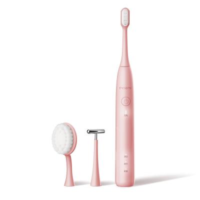 China Fashion.eco-friendly Logo Custom Oral Nano Dental Toothbrush Adult Rechargeable Rotary Waterproof Sonic Soft Bristle Electric Toothbrush for sale