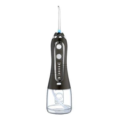 China IPX7 Proof Waterfloss Water Flosser Cordless Small Teeth Dental Cleaner with 3 Modes and USB Rechargeable Lithium Batteries for sale