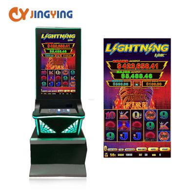 China Metal + Acrylic / Customize Source Manufacturer Wholesale Price Used Coin Pusher Machine For Sale Atronic Slots Mario Slot Machine for sale