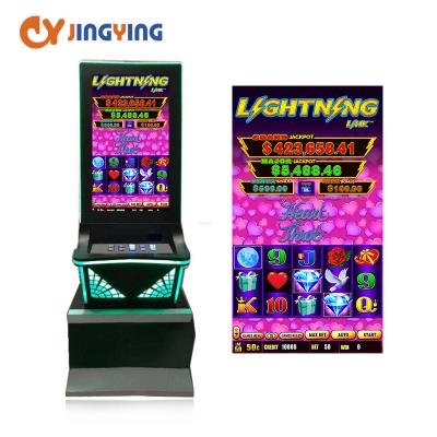 China Metal + Acrylic / Customize Source Manufacturer Wholesale Price Electronic Bingo Slots Alain Slot Machine Casino Machine Price for sale