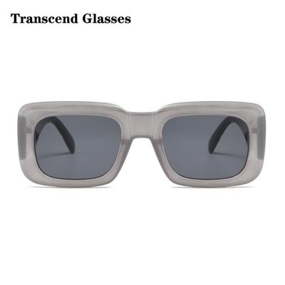 China Fashion sunglasses 2022 new arrivals shape vintage sunglasses candy color unisex square frames leading eye displacement wear for sale