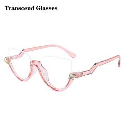 China 2022new Fashion Glasses Women Sunglasses Retro Trend Designer Anti-blue Light Lenses For Women Customer Logo for sale