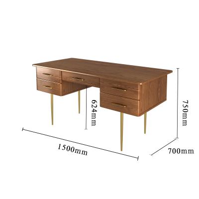 China Home Office Modern Wholesale Wood Furniture Computer Desks Modern Wooden Computer Desk for sale