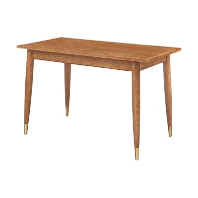 China Modern Solid Wood Brown Computer Tables For Desks In Bedroom Or Study Room for sale