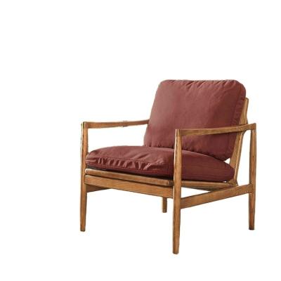 China Wholesale Factory Price Fabric Modular Mid Century Modern Lounge Chair Wood Frame For Living Room Furniture for sale