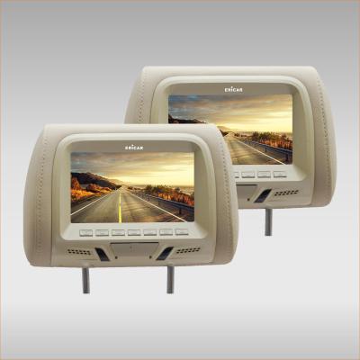 Κίνα Λεπτό Headrest αυτοκινήτων όργανο ελέγχου, Headrest DVD αυτοκινήτων φορέας διπλές δίδυμες οθόνες 9 ιντσών προς πώληση