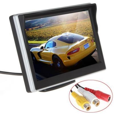 Chine Caméra argentée d'inverse de voiture de couleur avec le moniteur d'affichage à cristaux liquides, temps de réponse arrière du système 30ms de View Monitor à vendre