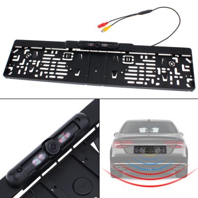 China High Resolution Car Rear View Camera System EU Car License Plate Frame for sale