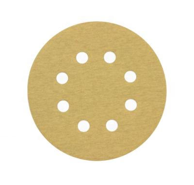 China High Performance Aluminum Oxide Sandpaper #40 #80 #120 #180 #240 #320 Yellow Sandpaper Sandpaper Discs for sale