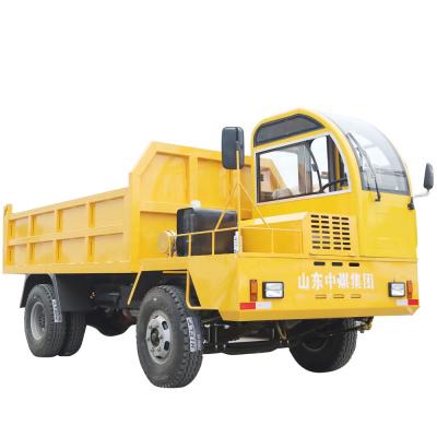 China Partial drive 8 tons diesel centrally articulated dump truck underground mine for sale for sale