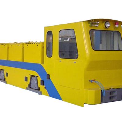 China Mucking Mine and Tunneling CAY55/9GP 55T Underground Mine Battery Explosion Proof Locomotive for sale