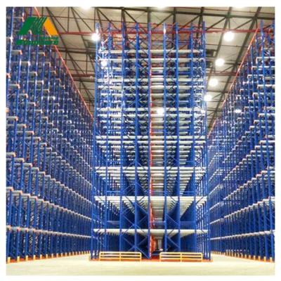 China RAL Requirements Rust Proof Strict Process Steel Warehouse Storage System Drive In Pallet Rack Shelf for sale