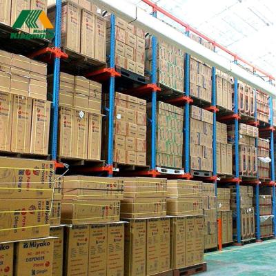 China Corrosion Protection Stacking Racks Steel Warehouse Storage Drive In Racks Drive-In Rack for sale