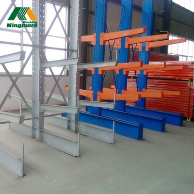 China Heavy Duty Corrosion Protection Warehouse RAL System Roll Shaped Cantilever Racking Shelves for sale