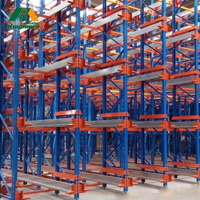 China Corrosion Protection ISO TUV CE certitfied Heavy Duty Warehouse Storage Radio Shuttle Rack System for sale