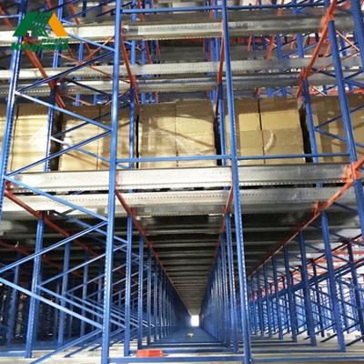 China Automatic Corrosion Protection Warehouse Storage FIFO LIFO Radio Shuttle Racking System for sale