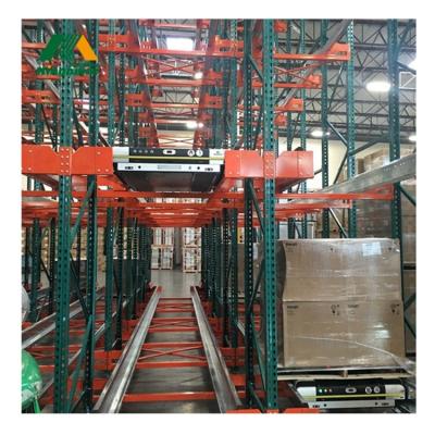 China Corrosion Protection IOS CE TUV RMI AS4084 Certified Warehouse Shuttle Radio Racking System for sale