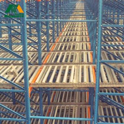 China High Density Corrosion Protection And Low Energy Consumption Warehouse Storage Gravity Flow Racking Living Rack for sale