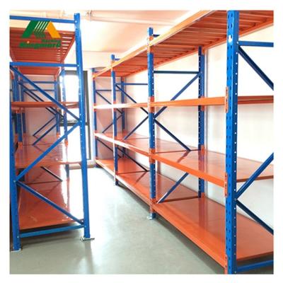 China Q235 RAL Steel System Medium Duty Pallet Q235 Warehouse Shelving Rack for sale